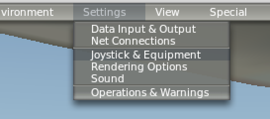 xp10 keyboard menu